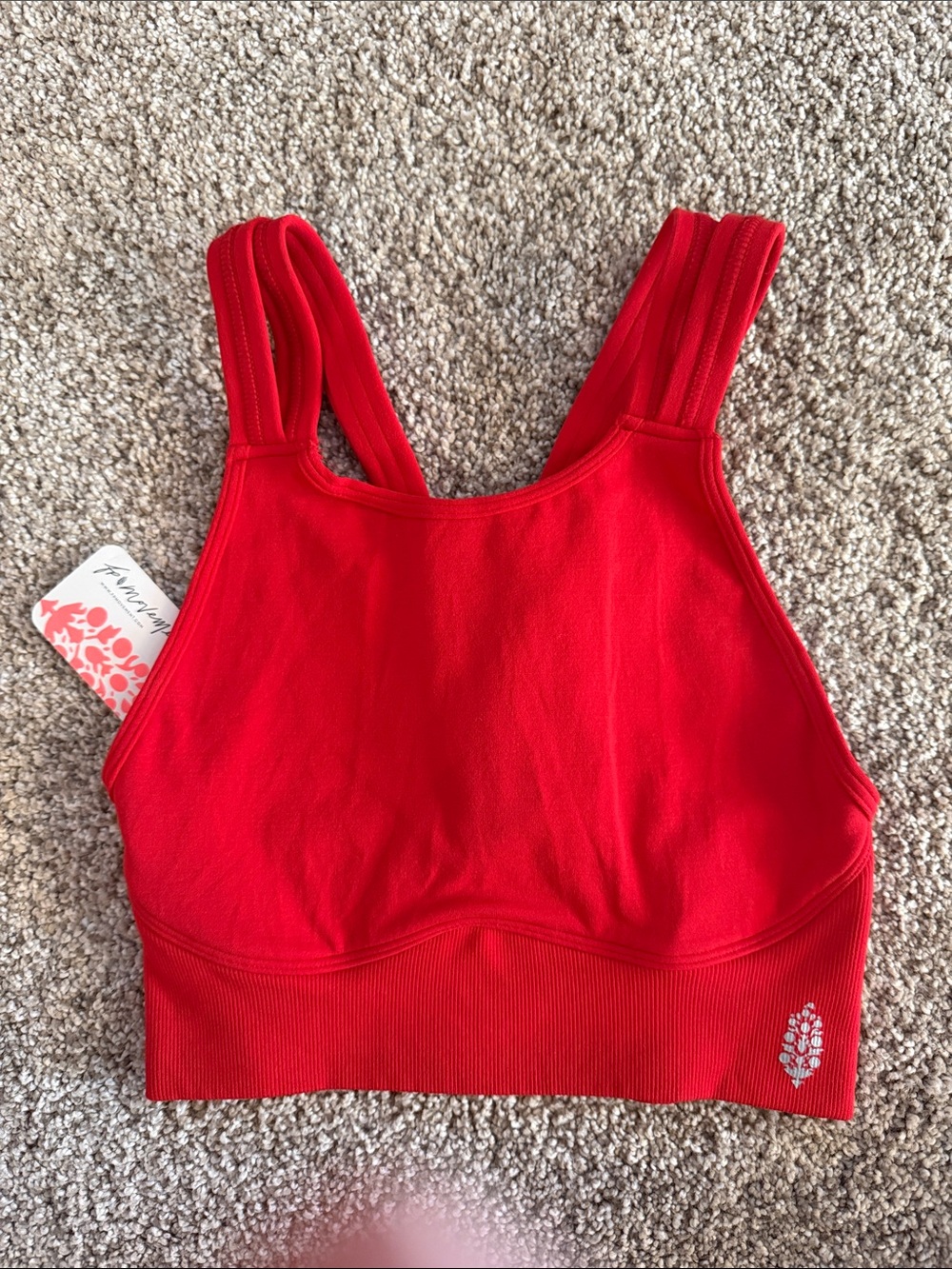 Free People Movement High-Neck Seamless Sports Bra, XS/S, NWT